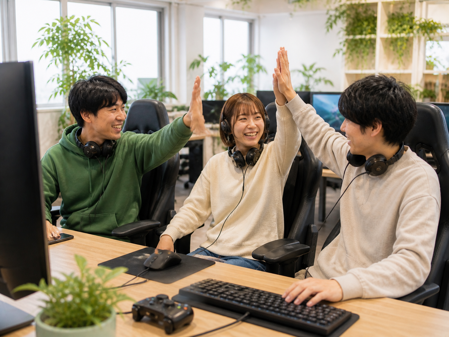 仲間と一緒に楽しめる